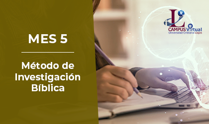 Mes5 - RES885 Métodos de Investigación Bíblica