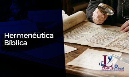  I<span class="highlight">THE230</span> - <span class="highlight">Hermenéutica</span> Bíblica