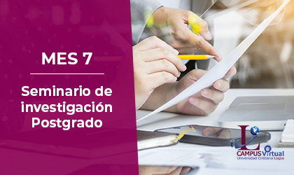 Mes 7 - RES882 Seminario de investigación Postgrado